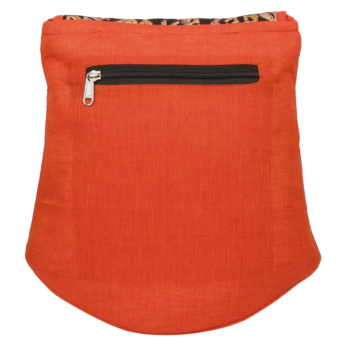 Shaped Sling Bag - Orange/Black