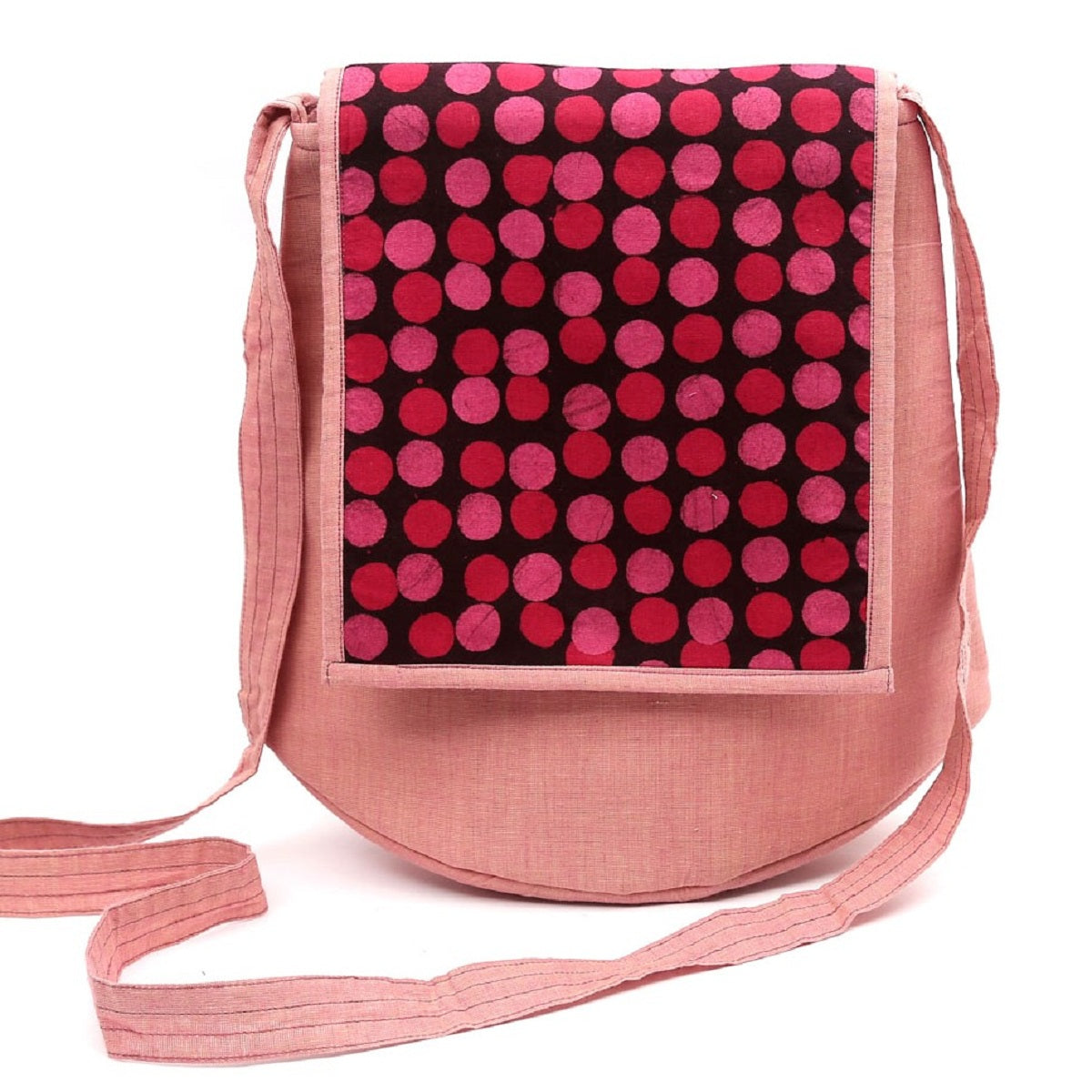 Shaped Sling Bag - Pink/Fuschia